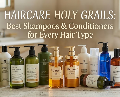 Best Shampoos & Conditioners for Every Hair Type cover photo collage