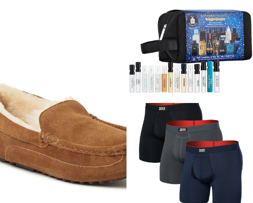 Christmas gifts for him cover photo collage