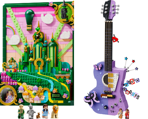 💚💜 LEGO Wicked & Olivia Rodrigo: Sets, Builds & Gifts cover photo collage