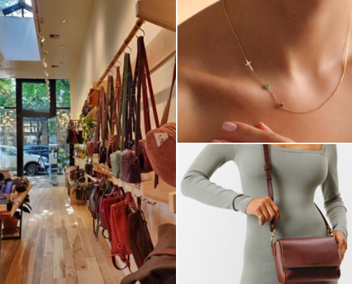 Handbags and Accessories cover photo collage