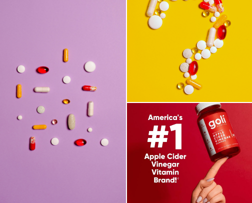 Vitamins Worthy of You! cover photo collage