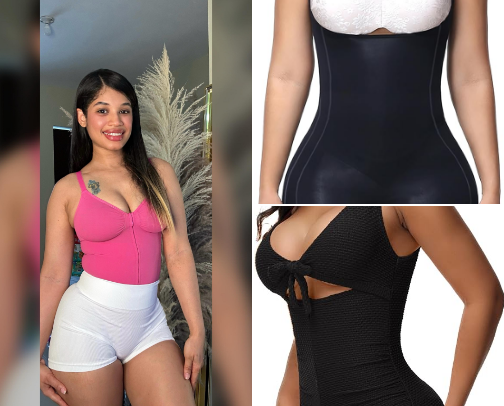 shapewear cover photo collage