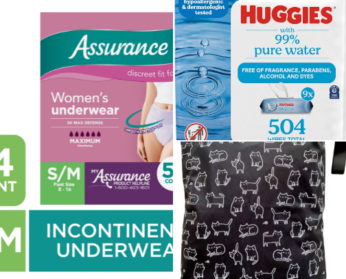 Surviving Incontinence cover photo collage