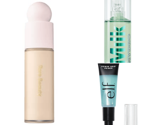 My everyday skincare/makeup items. cover photo collage