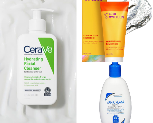 Favorite Drugstore Cleansers cover photo collage