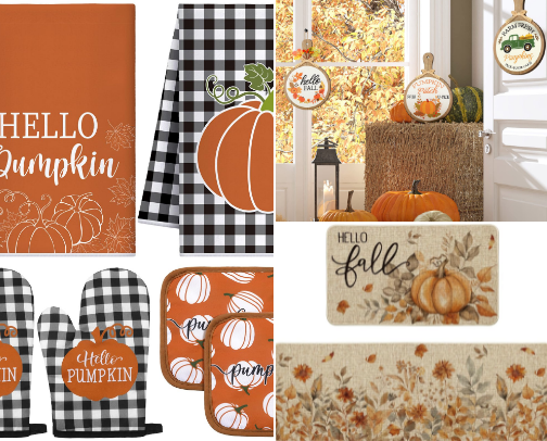 Fall Decor cover photo collage