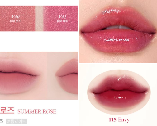 💄 cool toned lippies for the girlies 🩵 cover photo collage