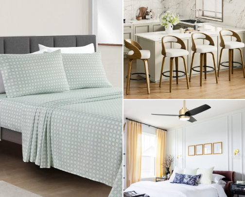 Home items cover photo collage