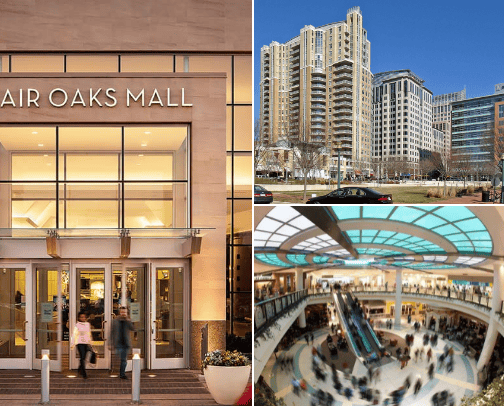 "Shop 'Til You Drop: Northern Virginia's Retail Paradise!" cover photo collage
