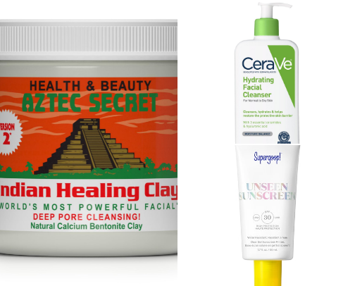 My Glass Skin Routine Products for Clear, Dewy Skin cover photo collage