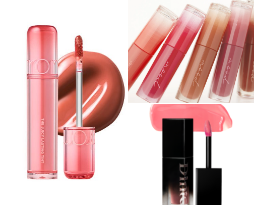 lip tints that are trending overseas🍒💋 cover photo collage