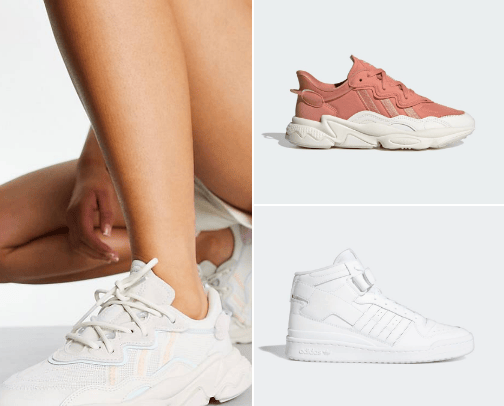 Footwear collection cover photo collage