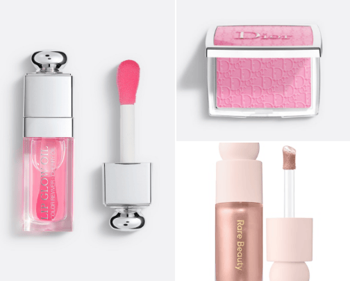 Clean girl products cover photo collage