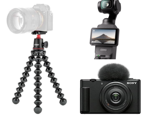 15 Must-Have Tools & Gadgets to Level Up Your Content (Beginner to Pro) cover photo collage