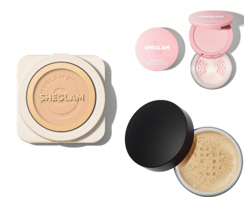 FAVORITE PRESSED POWDERS FOR THE PERFECT BASE ! cover photo collage