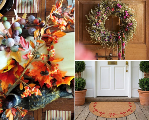 Elegant Fall & Halloween Home Decor for a Sophisticated Season cover photo collage