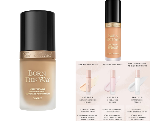 Glowy makeup must haves cover photo collage