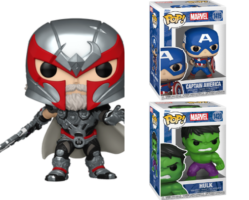 Funko Pops cover photo collage