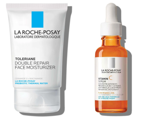 Skin care cover photo collage