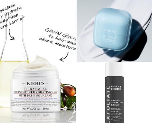 Skincare ✨ cover photo collage