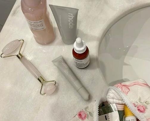 skin care cover photo collage