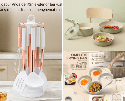 Shopee 2024's Unique Kitchen Supplies Recommendations cover photo collage
