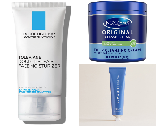 My go to skin care products 💕 cover photo collage