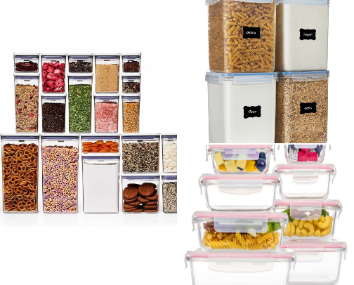 Optimized Pantry: Airtight Storage & Aesthetic Organization cover photo collage