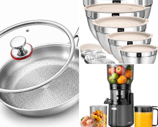 My family's choice of kitchenware cover photo collage