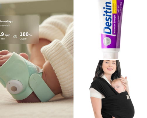 My favorite baby items cover photo collage