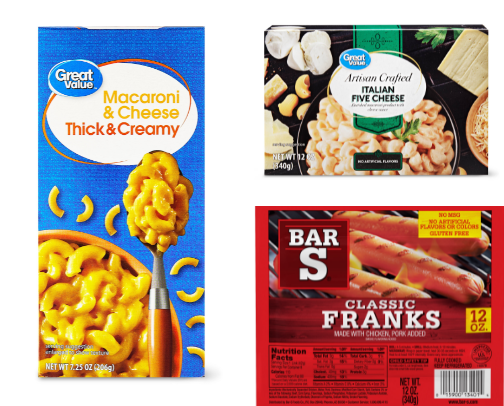 Affordable Food Items / Frugal Eating cover photo collage