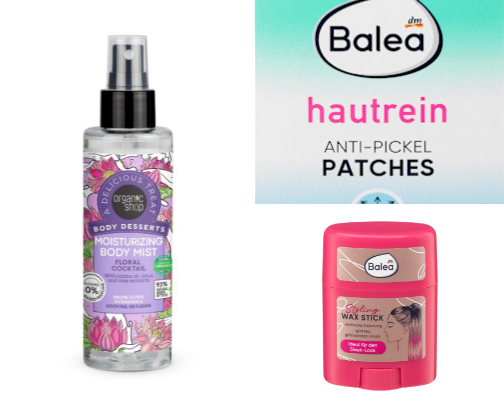 Body care and cosmetics cover photo collage