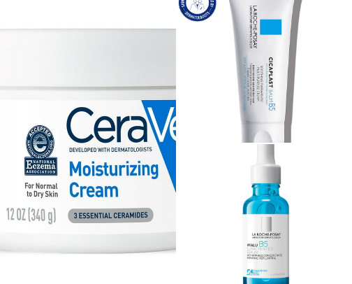 Recommended Skincare Products for Sensitive & Dry Skin that Have Been Proven to Work! cover photo collage