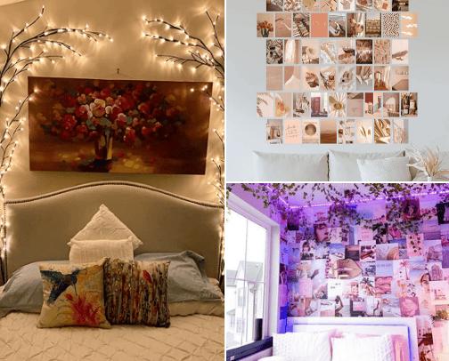 Room Decor 😍 cover photo collage