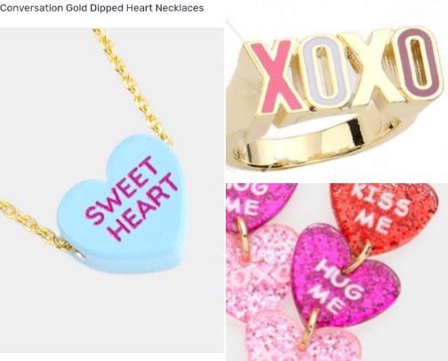 Valentine's Jewelry gift picks cover photo collage