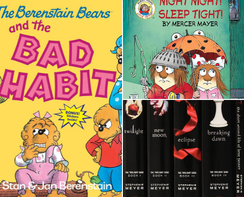 Books I love for myself or my kids cover photo collage