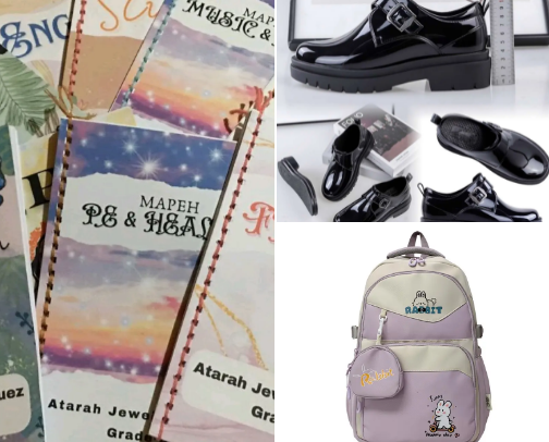 School essentials cover photo collage