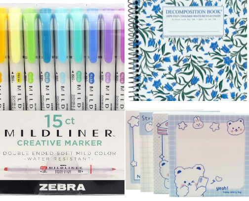 BACK TO SCHOOL NECESSITIES! cover photo collage