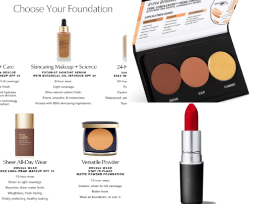 My favorite beauty recs cover photo collage