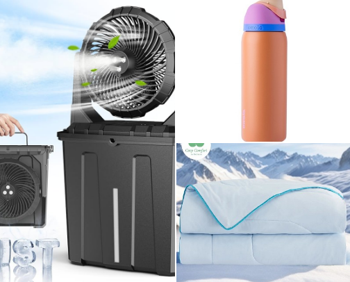 Things You Need to Stay Cool as a Cucumber this Summer cover photo collage