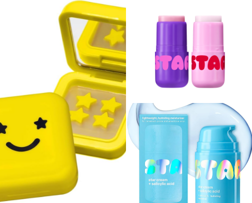 Starface skincare cover photo collage