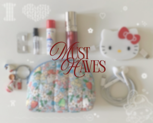 My must haves that I use on the daily🍓🫒 cover photo collage