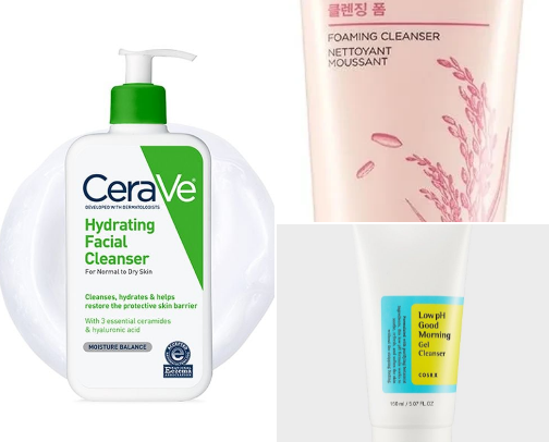 cleansers+TONERS+ESSENCE+SERUMS+MOISTURIZES cover photo collage