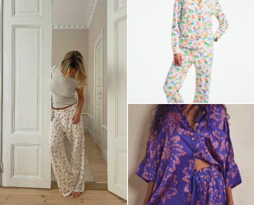 favorite loungewear and pjs cover photo collage