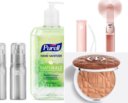 Purse 👜 essentials 💅 cover photo collage