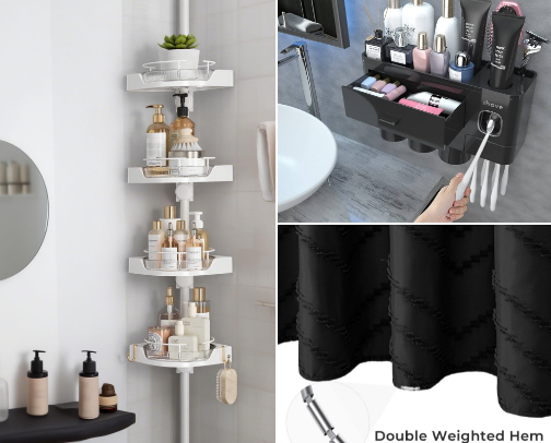 bathroom finds cover photo collage