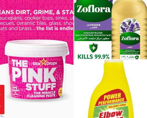 The Reluctant Cleaner’s Kit cover photo collage