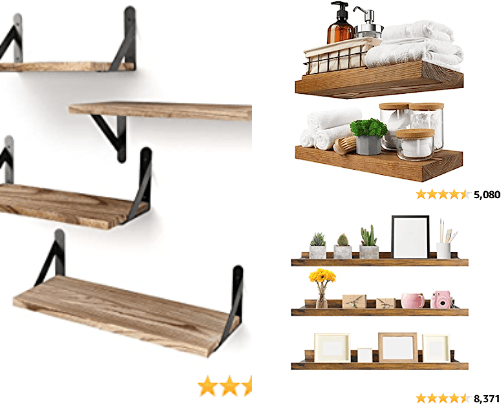 Best Amazon Shelves cover photo collage