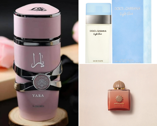 Perfume cover photo collage