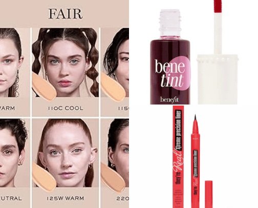 Make up faves for brown asian skin cover photo collage